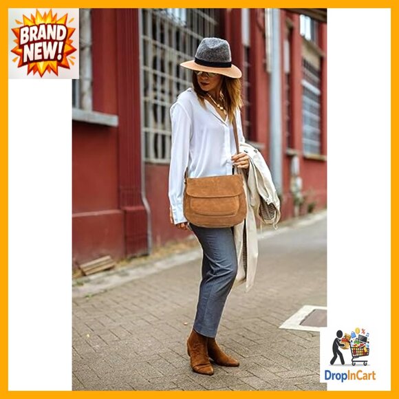 Vintage Leather Crossbody Satchel Bag for Women Martinique  Vintage Leather Crossbody Satchel Bag Boho Chic Messenger Purse Everyday Carry